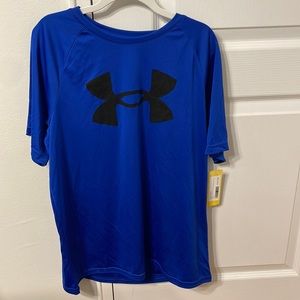Under Armour Youth LG Blue T-shirt